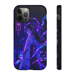 Neon Shrine Maiden phone case | Tough Case, anime vaporwave