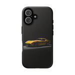 Yellow C3 Stingray Classic Muscle Car Art Tough Phone Case