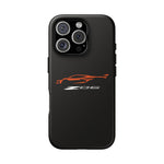 Orange C8 Z06 Phone Case for Chevy Fans, Tough Protective Cover