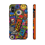 Skate Graphic 90s Y2K Art Tough Phone Case