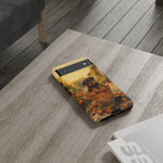 Rottweiler Puppy in Flower Pot Tough Case | Floral Dog Phone Cover