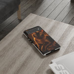 Burmese Golden Sable Portrait Art Tough Phone Case
