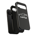 MR2 White Side Silhouette JDM Tough Phone Case Cover Gift