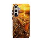 Redfish Fishing Phone Case Marsh Angler Tough Cover Gift