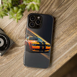 Challenger Widebody Orange Muscle Art Tough Phone Case