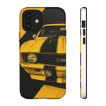 Z28 Yellow Camaro Retro Poster Tough Phone Case