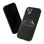 1969 Camaro Black Restomod Front Tough Phone Case Cover Gift