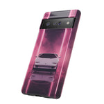 Countach Neon Wedge Phone Case Retro Supercar Tough Case