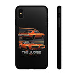 1969 GTO Judge Orange Muscle Car Tough Phone Case Cover Gift