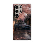 Cherry Blossom Street Scene R34 Skyline GTR Tough Case | Car Photo Cover