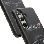 ZL1 Camaro phone case | tough phone case, black muscle car design