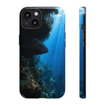 Grouper Reef Phone Case, Shadowed Ledge Light Tough Cover