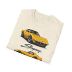 Yellow 1969 Corvette Stingray T-Shirt | Classic C3 Muscle Car Tee
