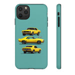 1969 Camaro SS Yellow Triple View Tough Phone Case Cover Gift
