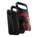 C3 Drag Strip Launch Night Phone Case Muscle Car Tough Case