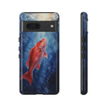 Red Snapper Fishing Phone Case Saltwater Angler Tough Gift