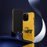 Golden Yellow Charger Phone Case, 68 Classic Muscle Car Tough Cover
