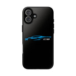 Rapid Blue C8 Phone Case for Chevy Fans, Tough Protective Cover