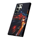 C3 Drag Strip Launch Night Phone Case Muscle Car Tough Case