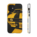 Z28 Yellow Camaro Retro Poster Tough Phone Case