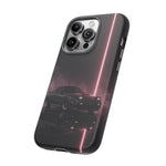 FC RX-7 Pink Neon Fog Column Tough Case