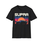 Supra Retro Sunset Car T-Shirt JDM Style Graphic Tee