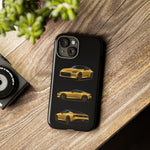 Gold Fairlady Z Classic Sports Car Tough Phone Case - 3 View