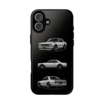 Silver Hakosuka Skyline Classic Sports Car Tough Phone Case for JDM Fans