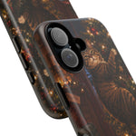 Tabby Cat on Christmas Tree phone case | Tough Case