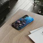 Snapper Reef Phone Case, Sunlit School Ocean Fishing Tough Cover