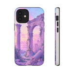 Roman Ruins Pastel Sky Vaporwave Art Tough Phone Case