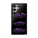 Purple R33 Skyline GTR JDM Sports Car Phone Case Tough Multi View