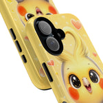 Cockatiel Kawaii Heart Crest Art Tough Phone Case