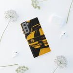 Z28 Yellow Camaro Retro Poster Tough Phone Case