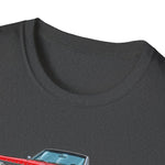 1966 Belvedere Convertible Car T-Shirt | Vintage Red Classic Automobile Tee