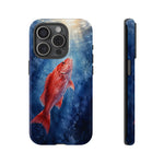 Red Snapper Fishing Phone Case Saltwater Angler Tough Gift