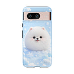 Samoyed Kawaii Snowball Chibi Pet Dog Breed Art Tough Phone Case