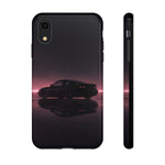 180SX Pink Horizon Silhouette Tough Phone Case