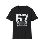 1967 Camaro SS Distressed 67 First Gen Classic Classic Car T-Shirt Vintage Fan Gift