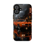 70 GTO Judge Phone Case, Rainy City Night Muscle Car Cover
