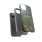 Redfish Phone Case, Seagrass Flat Underwater Art Cover