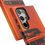 Orange Cuda Phone Case, 71 Classic Muscle Car Tough Cover