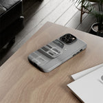 Silver Skyline Phone Case, R34 GTR 90s JDM Legend Tough Cover for Men Gift