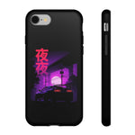 MK4 Supra Purple Night Vaporwave JDM Tough Phone Case Cover