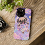 Cute Astronaut Pug Phone Case | Space Puppy Galaxy Stars