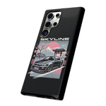 R34 Skyline GT-R Sakura Mountain JDM Tough Phone Case Gift