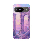 Roman Ruins Pastel Sky Vaporwave Art Tough Phone Case