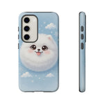 Samoyed Kawaii Snowball Chibi Art Tough Phone Case