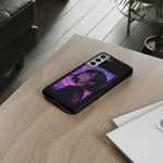 Melancholy Anime Girl Phone Case Vaporwave Tough Case