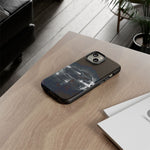 Black Sports Car Illustration 2023 Challenger SRT phone case | Car Drift Reflection